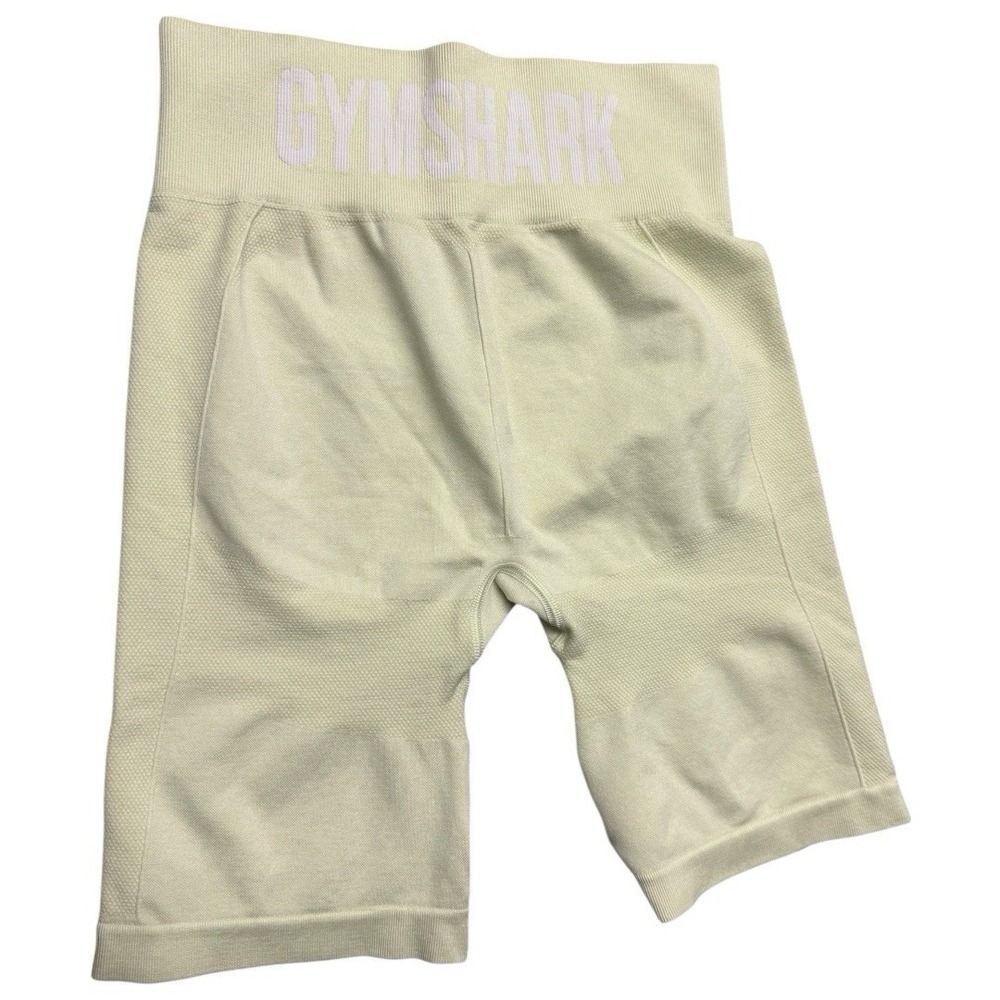 Gymshark Flex Cycling Shorts.Women's.Light Lime.Activewear. Sz M - Picture 3 of 11